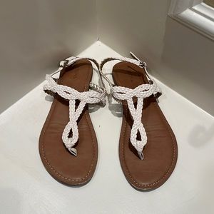 Braided sandals